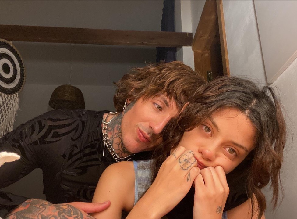 Alissa Salls and Oliver Sykes